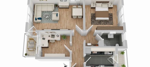 Apartamento de 3 habitaciónes en Bremen, Germany No. 288682 11