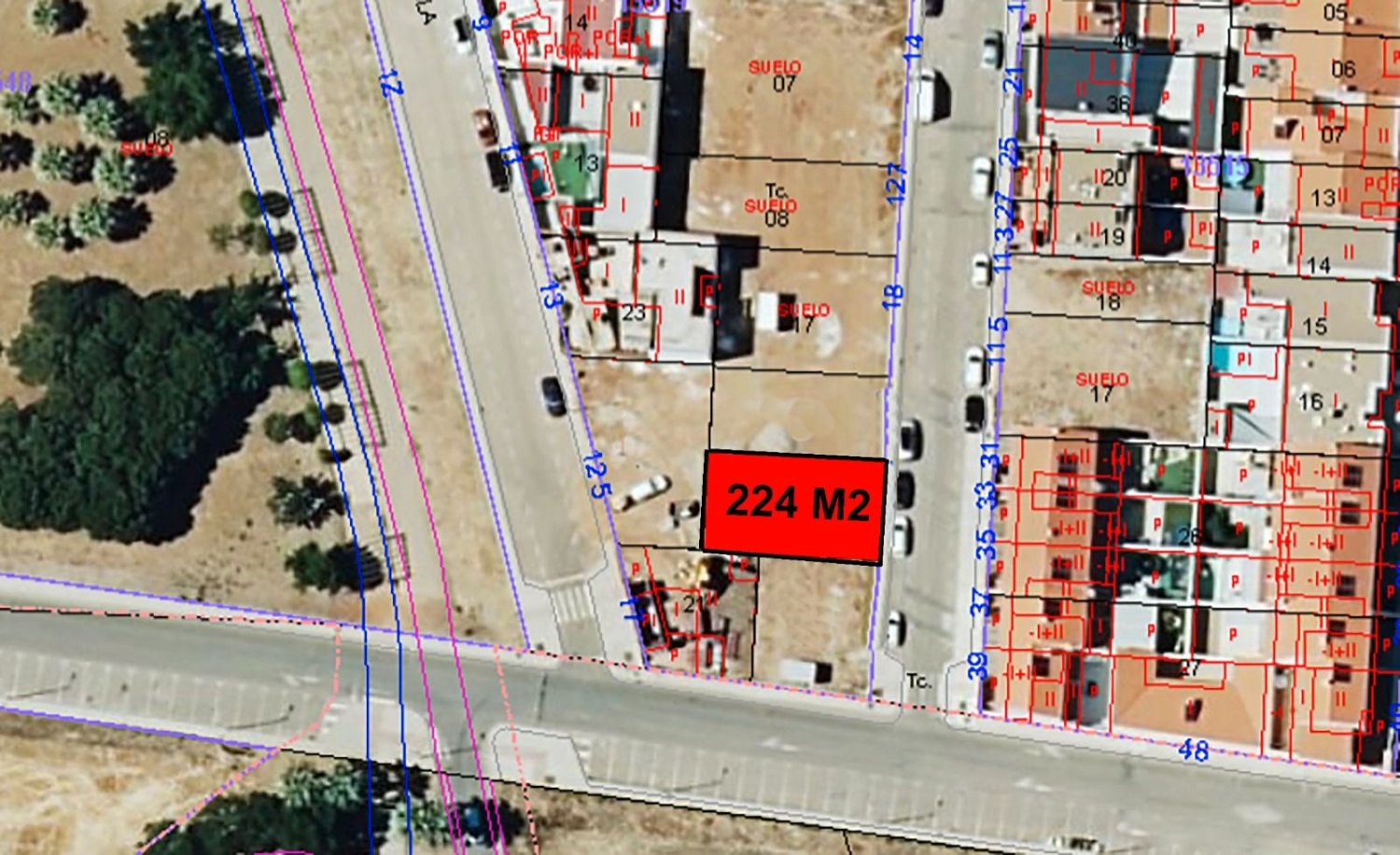 224m² Land in Don Benito, Spain No. 241823
