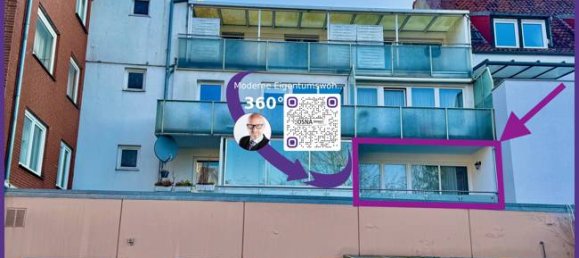 Квартира с 3 спальнями в Оснабрюк, Германия № 60455 3