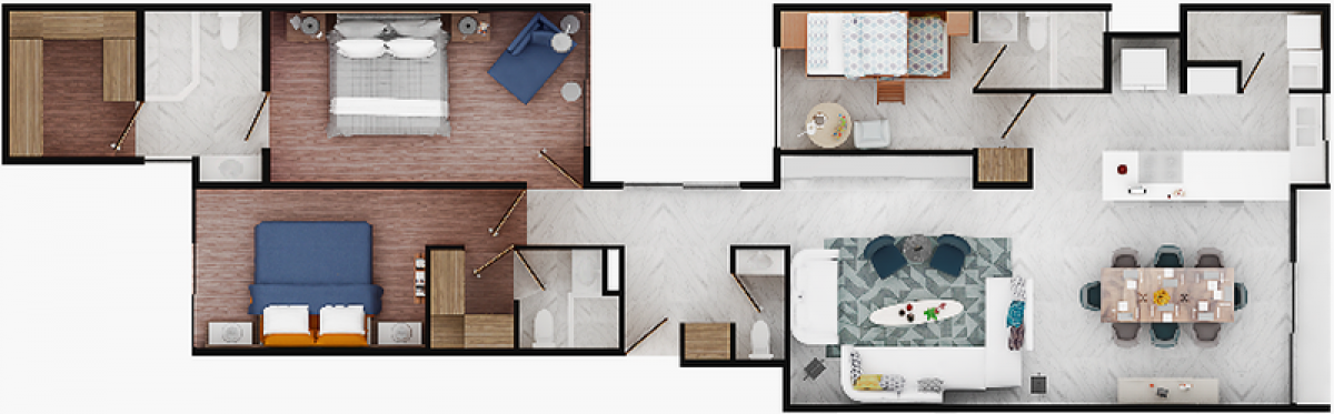 Apartamento T2 em Mexicali, Mexico N.º 181355