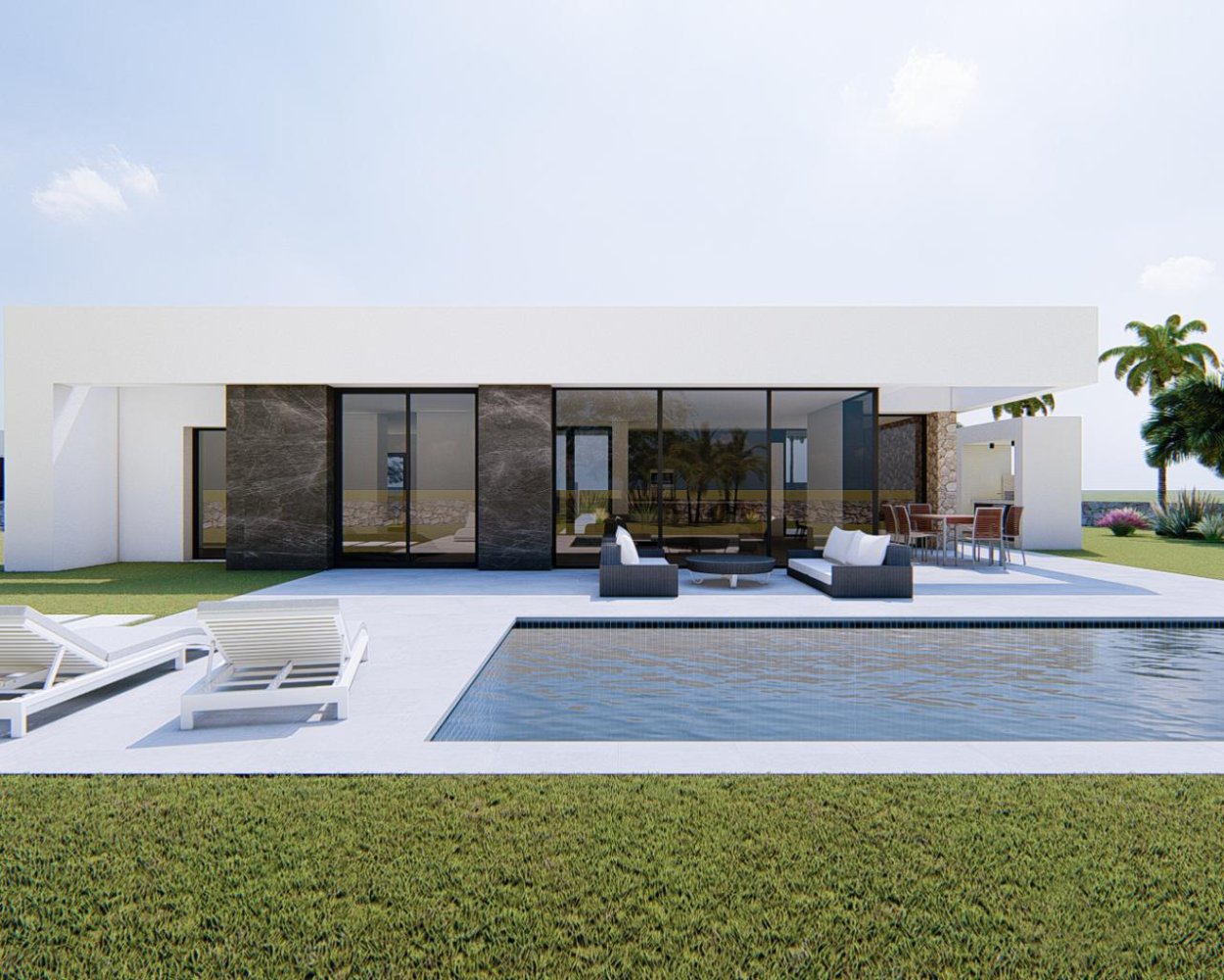 Вилла с 3 спальнями в Ориуэла, Испания № 485