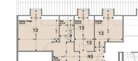 Квартира с 1 спальней в Дюссельдорф, Германия № 281977 4