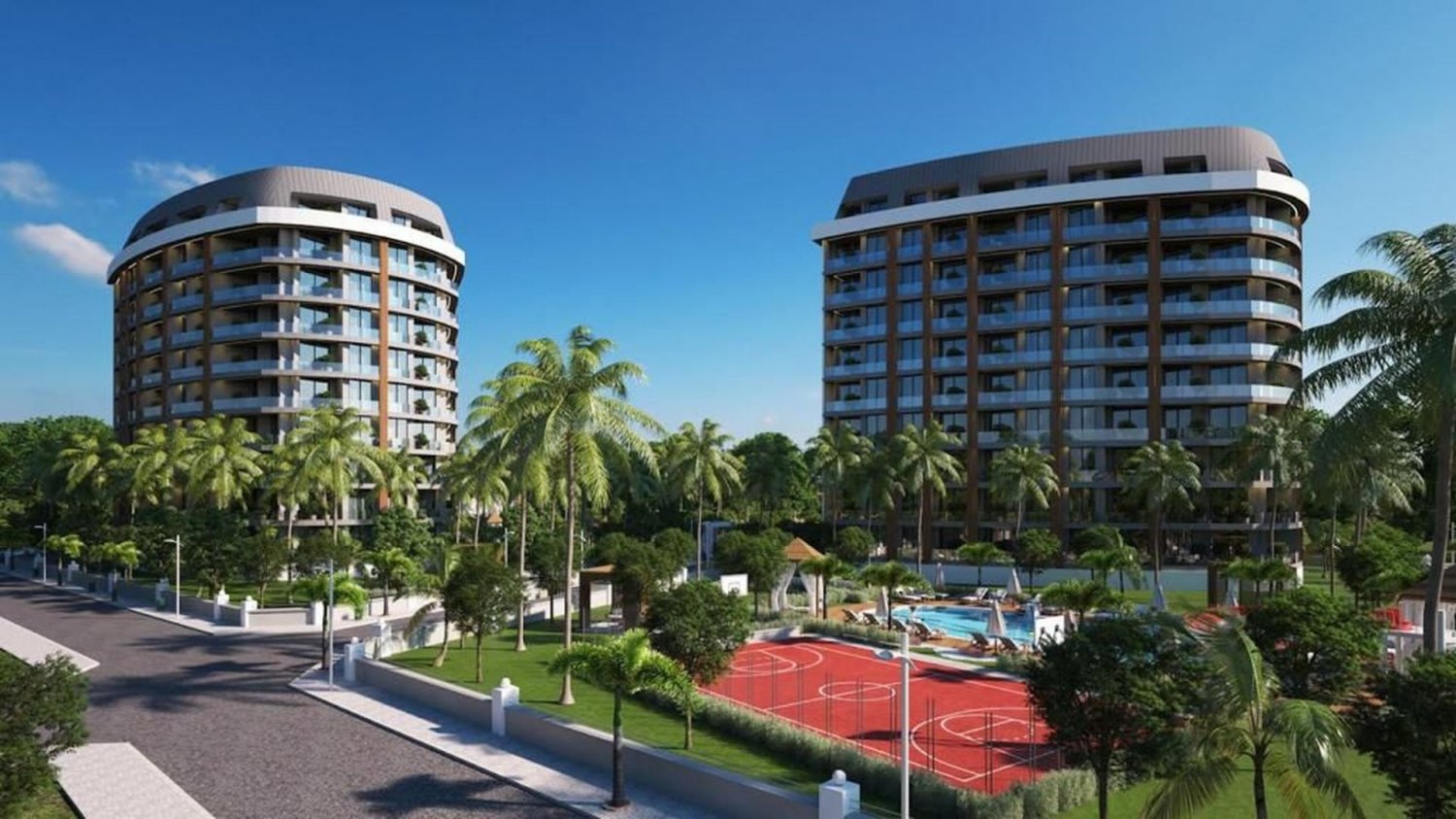 Wohnung 1+1 in Alanya, Turkey, Nr. 30629