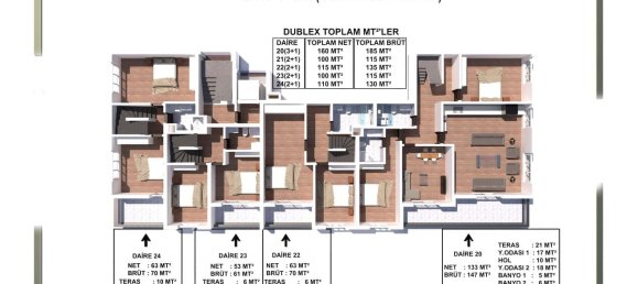 Apartment 1+1 in Gazipasa, Turkey No. 31260 24