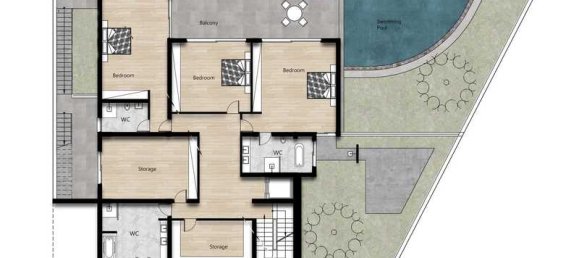 Villa de 6 dormitorios en Germasogeia, Cyprus No. 15642 2