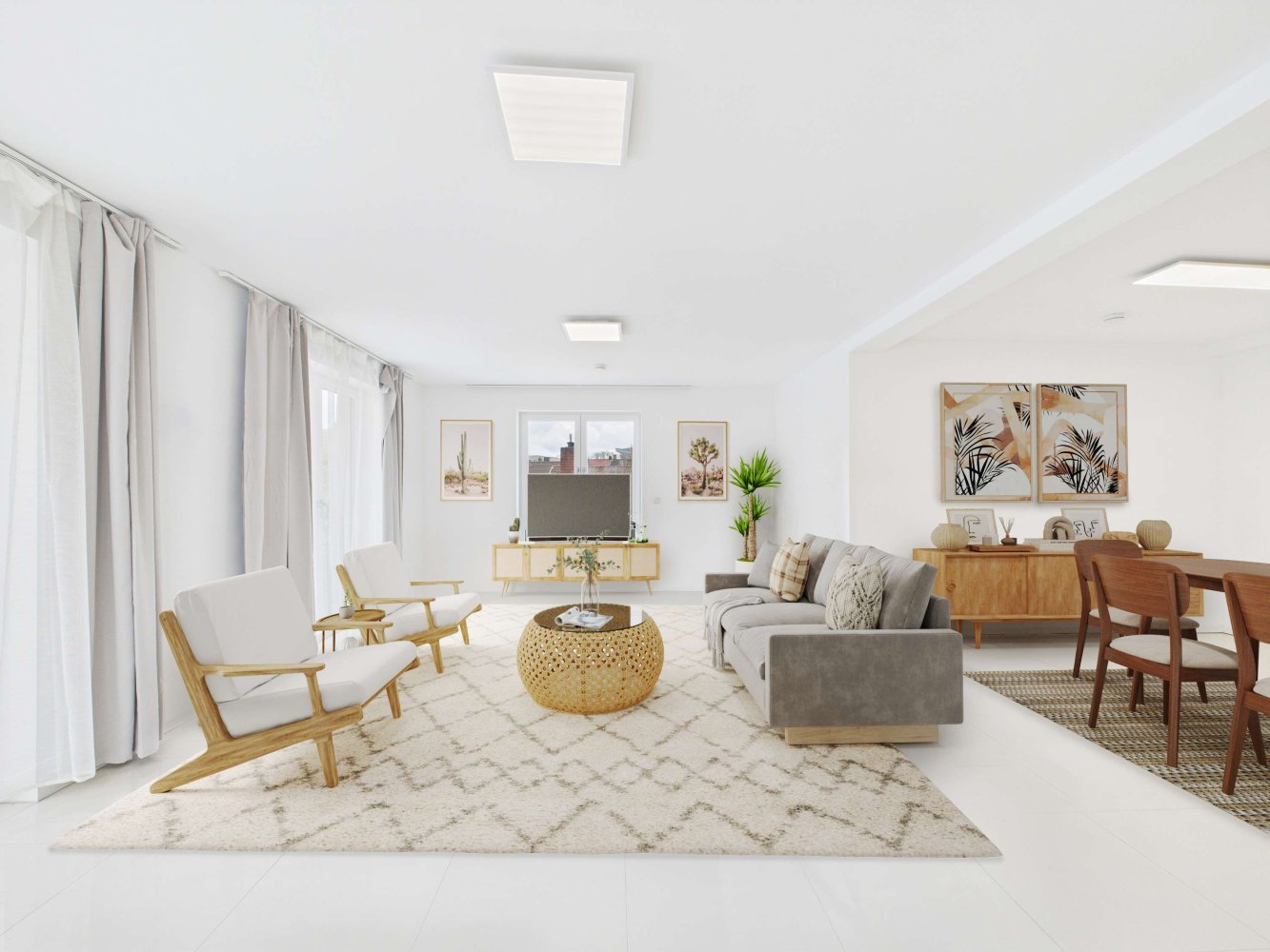 Квартира с 3 спальнями в Кайзерслаутерн, Германия № 229391