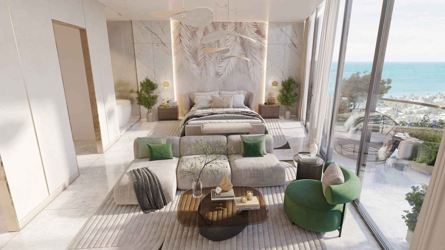 1 bedroom Apartment for sale in Al Marjan Island, Ras Al Khaimah, UAE № 116910
