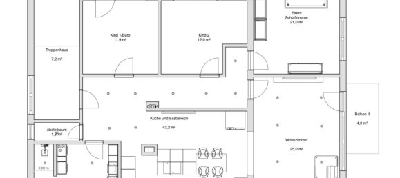Apartamento de 3 dormitorios en Osnabruck, Germany No. 235360 13