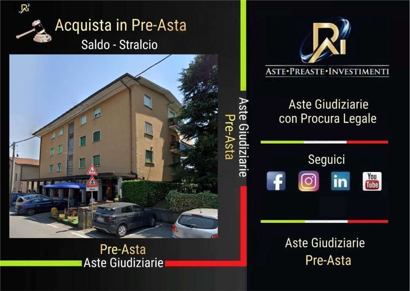 Квартира с 4 комнатами в Ла Валлетта Брианца, Италия № 7151