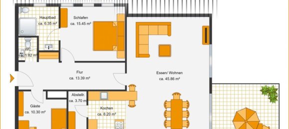 Penthouse de 3 divisões em Gifhorn, Germany N.º 66910 15