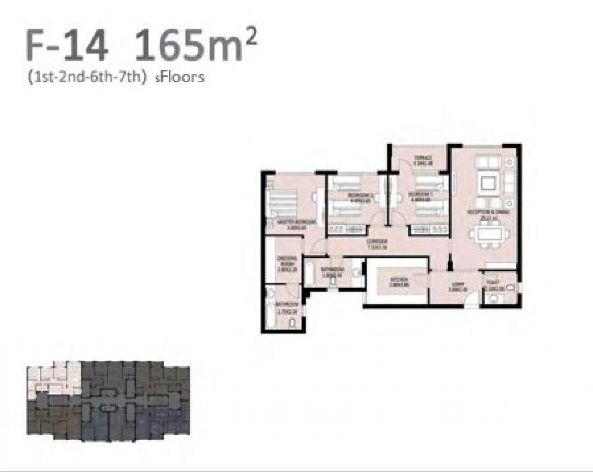 3 Schlafzimmer Eigentumswohnung in New Capital City, Egypt, Nr. 2415