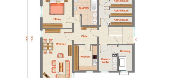 1 Schlafzimmer Wohnung in Ludwigsburg, Germany, Nr. 321153 11