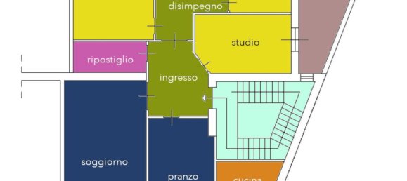 6 rooms Apartment in Viterbo, Italy No. 12684 41