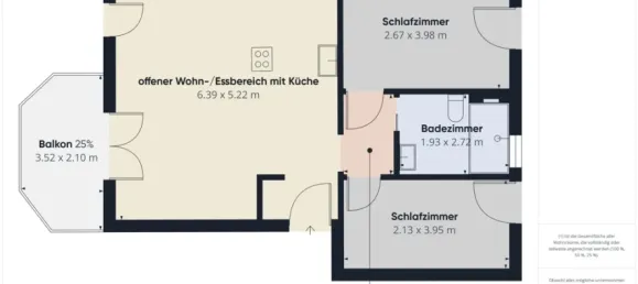 Квартира с 2 спальнями в Мерциг-Вадерн, Германия № 363896 10