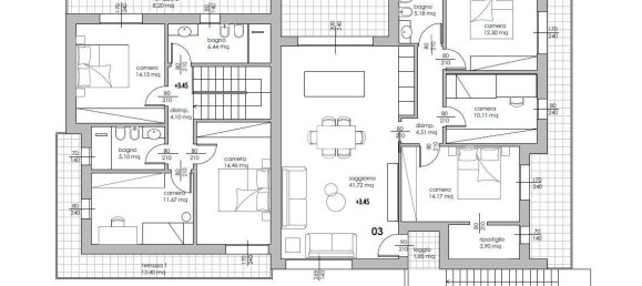 4غرفة منزل في Zero Branco, Italy رقم 28868 8