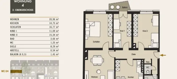 Apartamento T4 em Dusseldorf, Germany N.º 284766 8