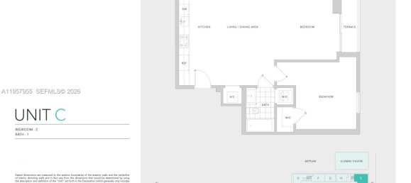2 chambres propriété commerciale à louer à Miami, Miami-Dade, Florida, USA № 614547 21