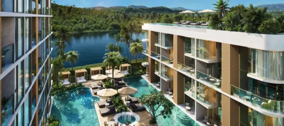 2 chambres appartement à vendre à Phuket, Southern Thailand, Thailand № 77381 5