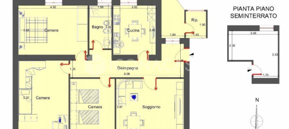 Apartamento de 4 habitaciónes en Bari, Italy No. 29061 2