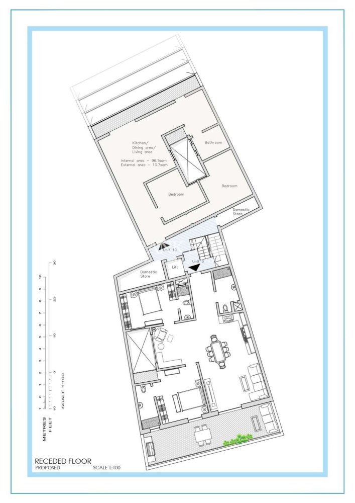 2 Schlafzimmer Penthouse in Xewkija, Malta, Nr. 876