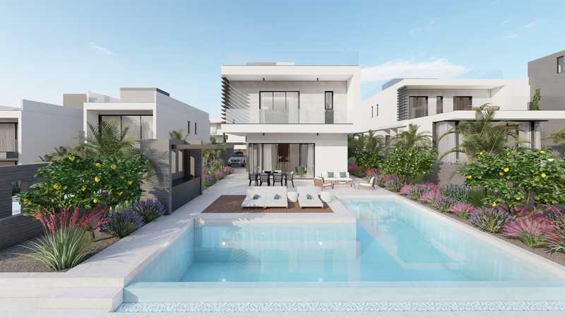 4 bedrooms Villa in Geroskípou, Cyprus No. 17982