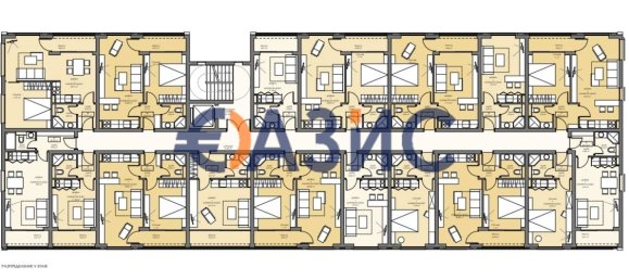 1 غرف نوم شقة في Sveti Vlas, Bulgaria رقم 166 25