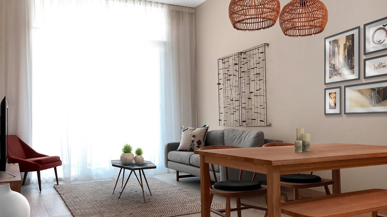 Квартира с 2 спальнями в STUDIO ONE, Дубай Марина, ОАЭ № 57871