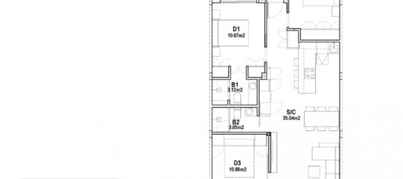 Bungalow de 3 dormitorios en Mar De Cristal, Spain No. 6613 6