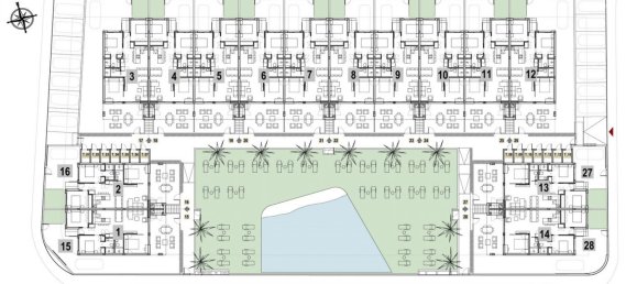 Bungalow de 3 dormitorios en Mar De Cristal, Spain No. 6613 7