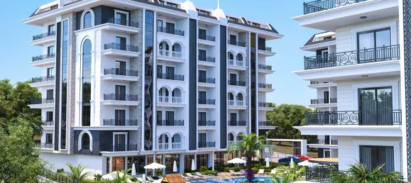 Apartamento 1+1 em Alanya, Turkey N.º 32573 3