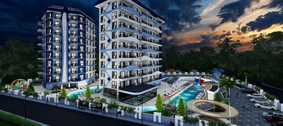 Квартира 2+1 в Moonlight Blue Residence, Авсаллар, Турция № 38455 2