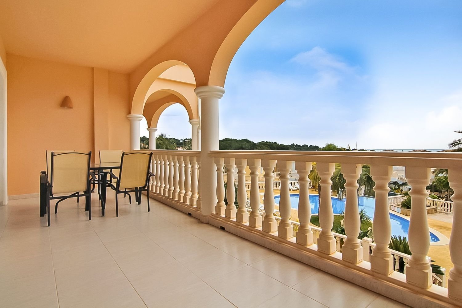 Квартира с 1 спальней в Бенисса, Испания № 76752