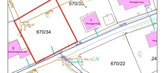 936m² Land in Spital am Semmering, Austria No. 78625 7