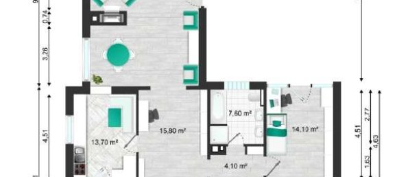 Bungalow de 9 divisões em Harburg, Germany N.º 24390 9