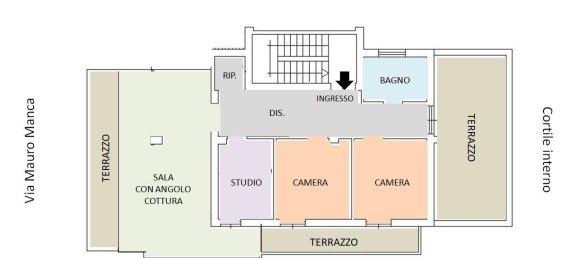 2 bedrooms Penthouse in Alghero, Italy No. 278024 12