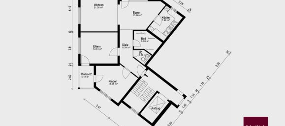 3غرفة شقة في Stuttgart, Germany رقم 13325 24