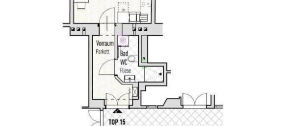 Studio in Rudolfsheim-Funfhaus, Austria No. 237295 5