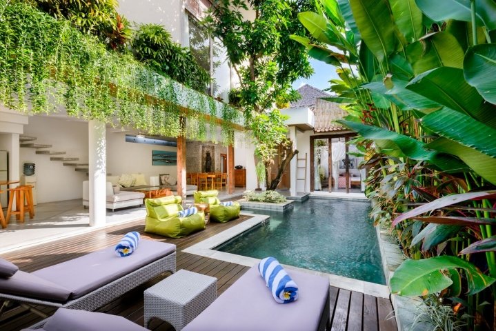 5 chambres villa à louer à Tabanan, Bali, Indonesia № 3421