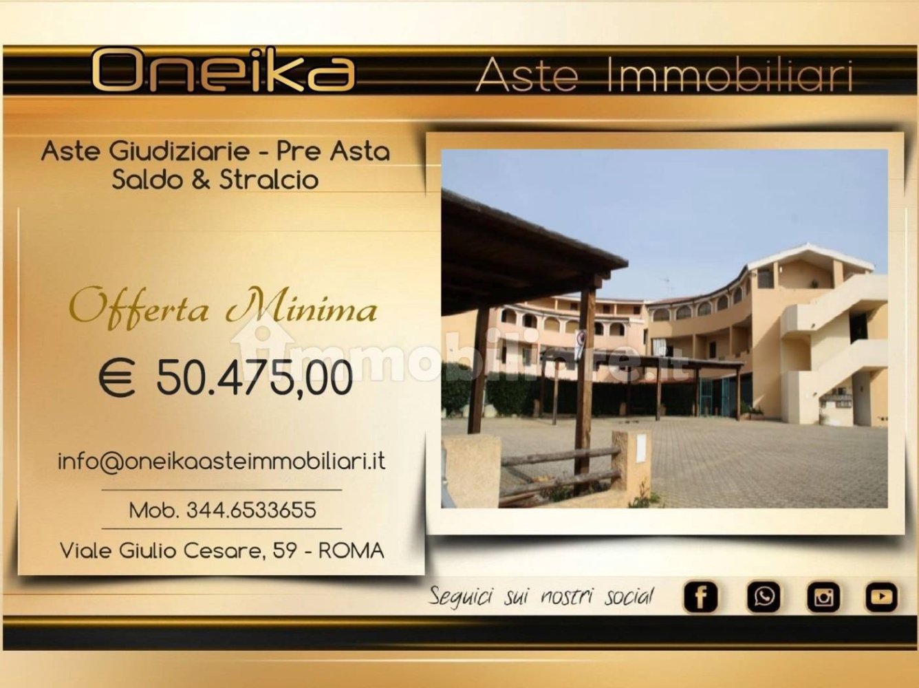 1 chambre Appartement à Olbia, Italy No. 386650