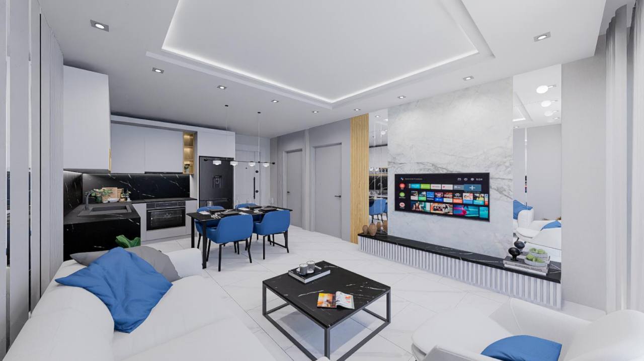 Apartamento de 1+1 en Kavi Velux, Kargicak, Turkey No. 39749