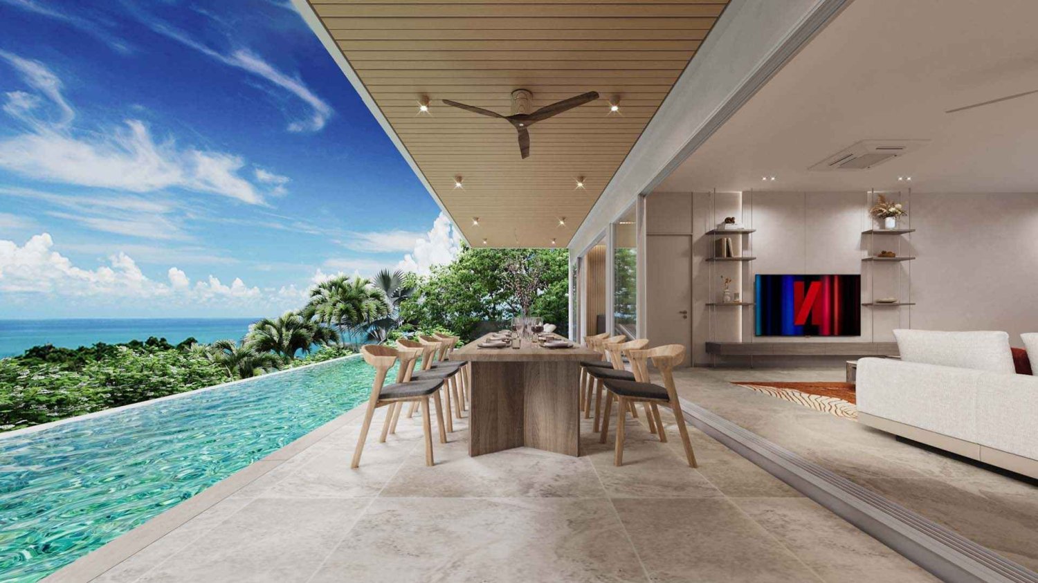 4 غرف نوم فيلا في Ko Samui, Thailand رقم 78595