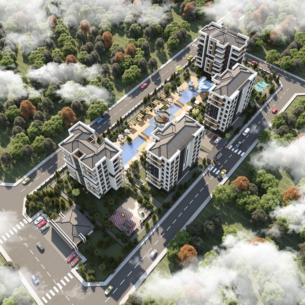 Apartamento 2+1 em Antalya, Turkey N.º 21462