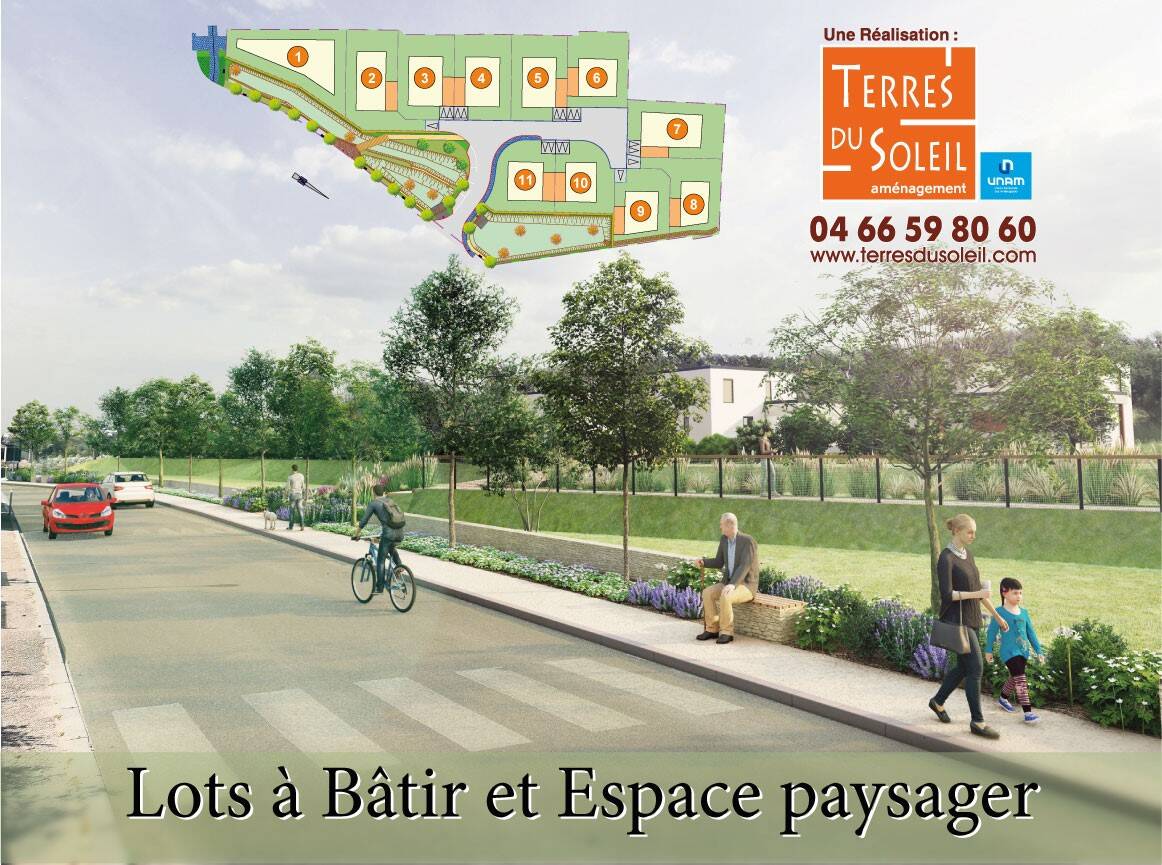 700m² Land in Langlade, France No. 115552