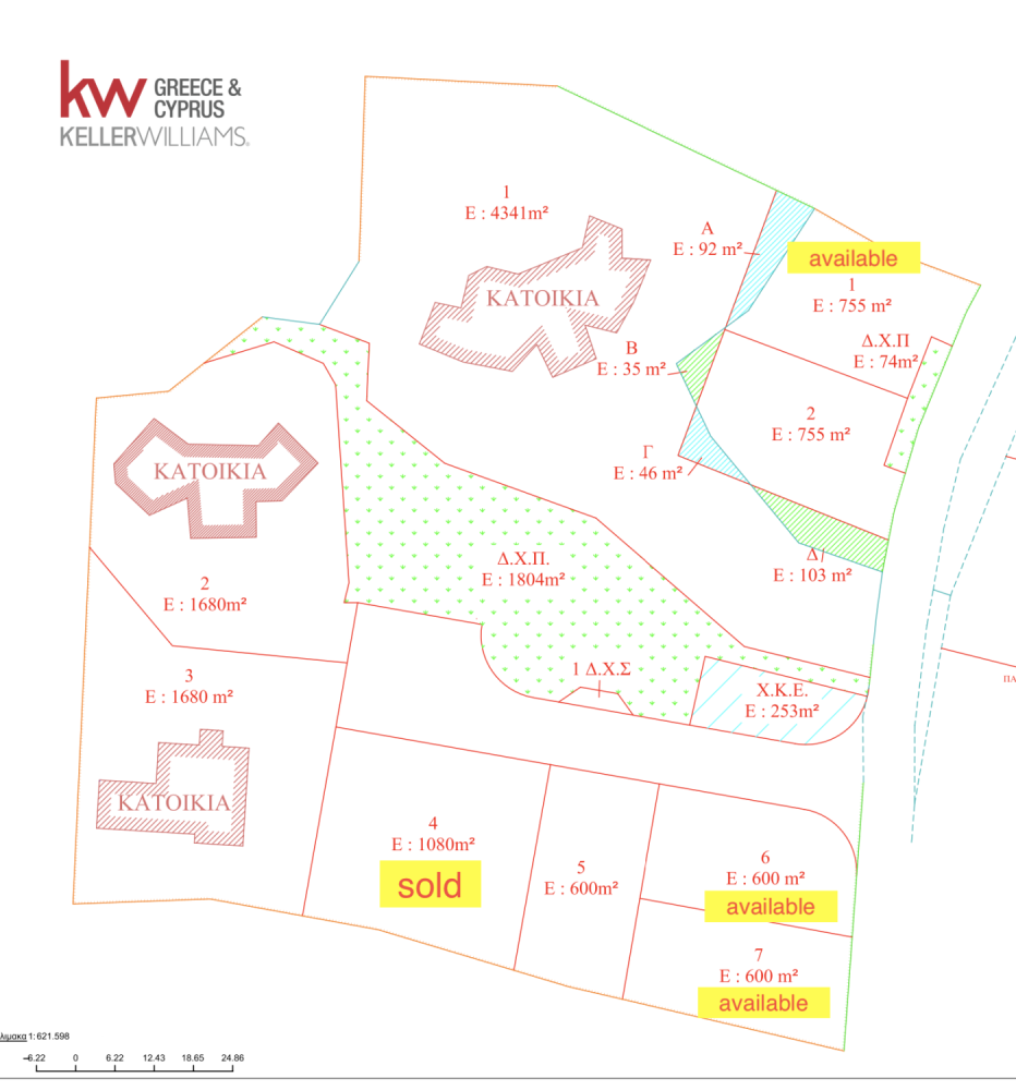  قطعة أرض في Agios Georgios, Cyprus 600متر مربع رقم 26686