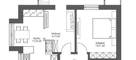 1 Schlafzimmer Wohnung in Kaarst, Germany, Nr. 33987 10