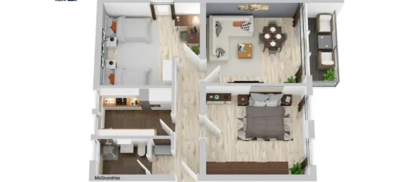 2 chambres Appartement à Pinneberg, Germany No. 35854 9