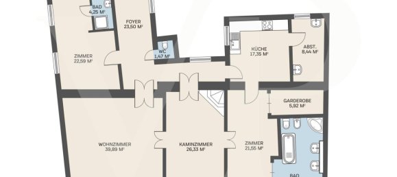 Apartamento T3 em Vienna, Austria N.º 155039 36