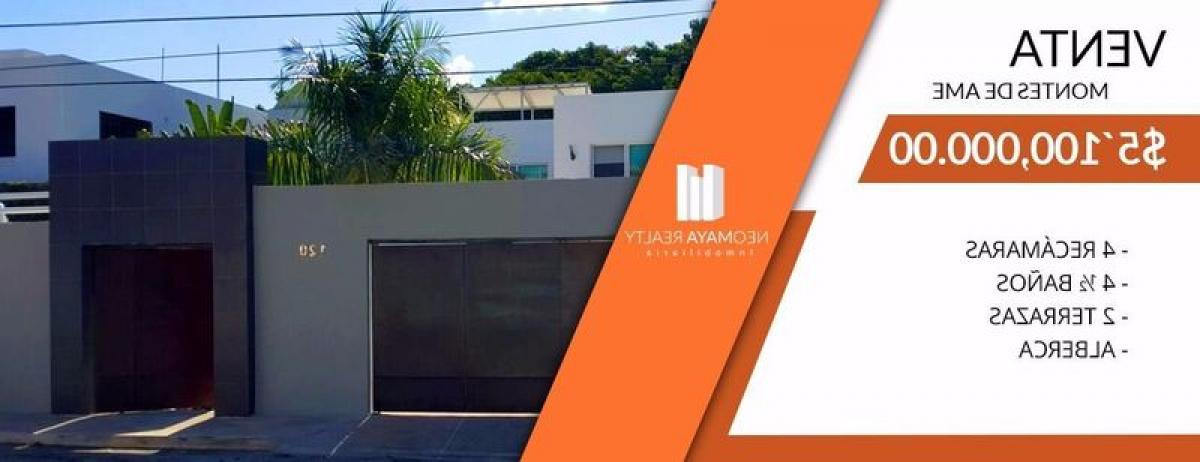 4 غرف نوم منزل في Yucatan, Mexico رقم 162846