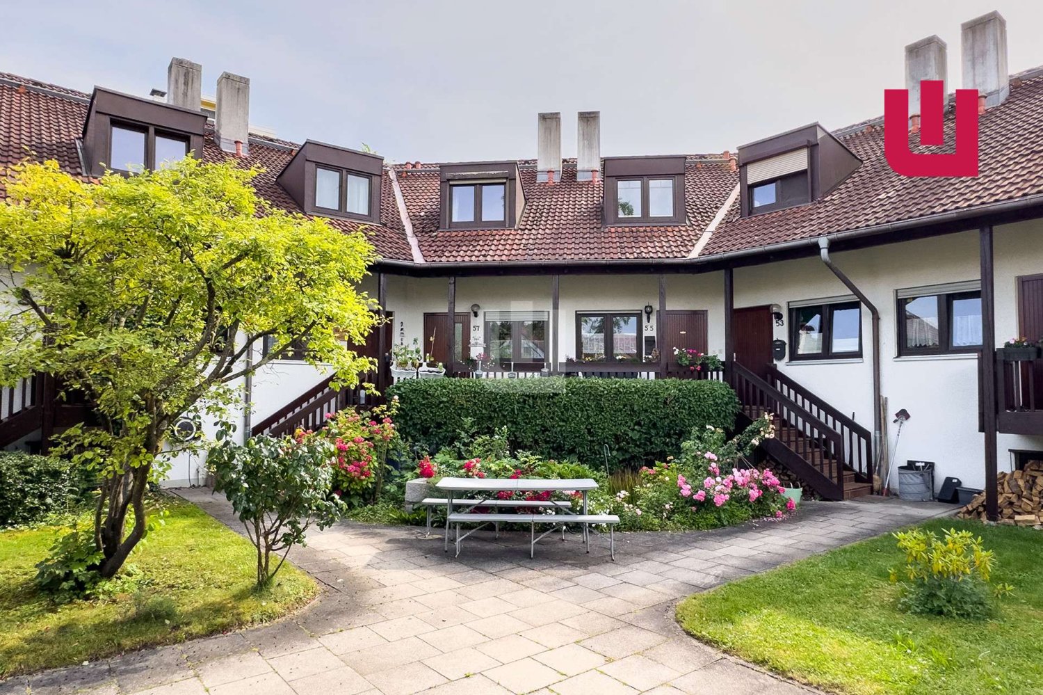 Дуплекс с 3 спальнями в Фюрстенфельдбрукк, Германия № 172029