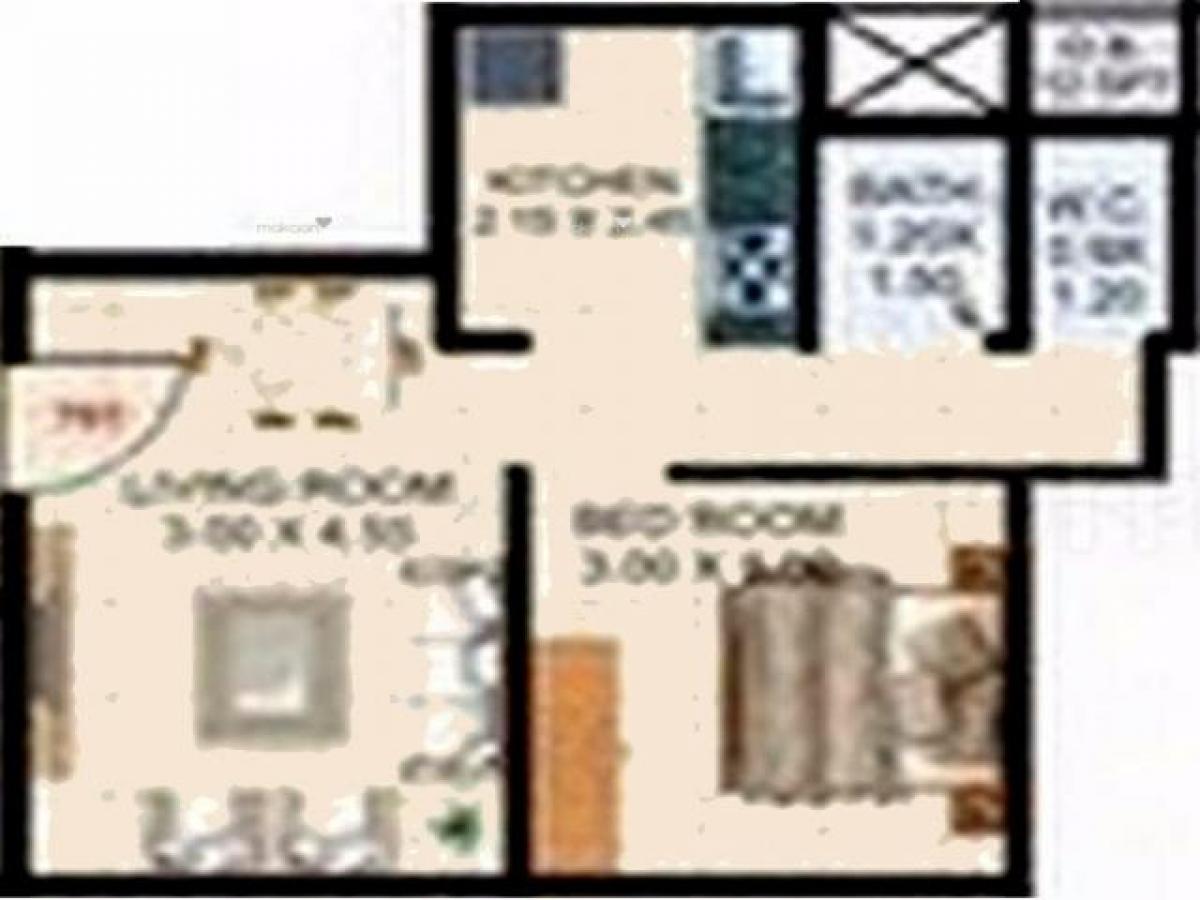 استوديو في Mumbai, India رقم 60370